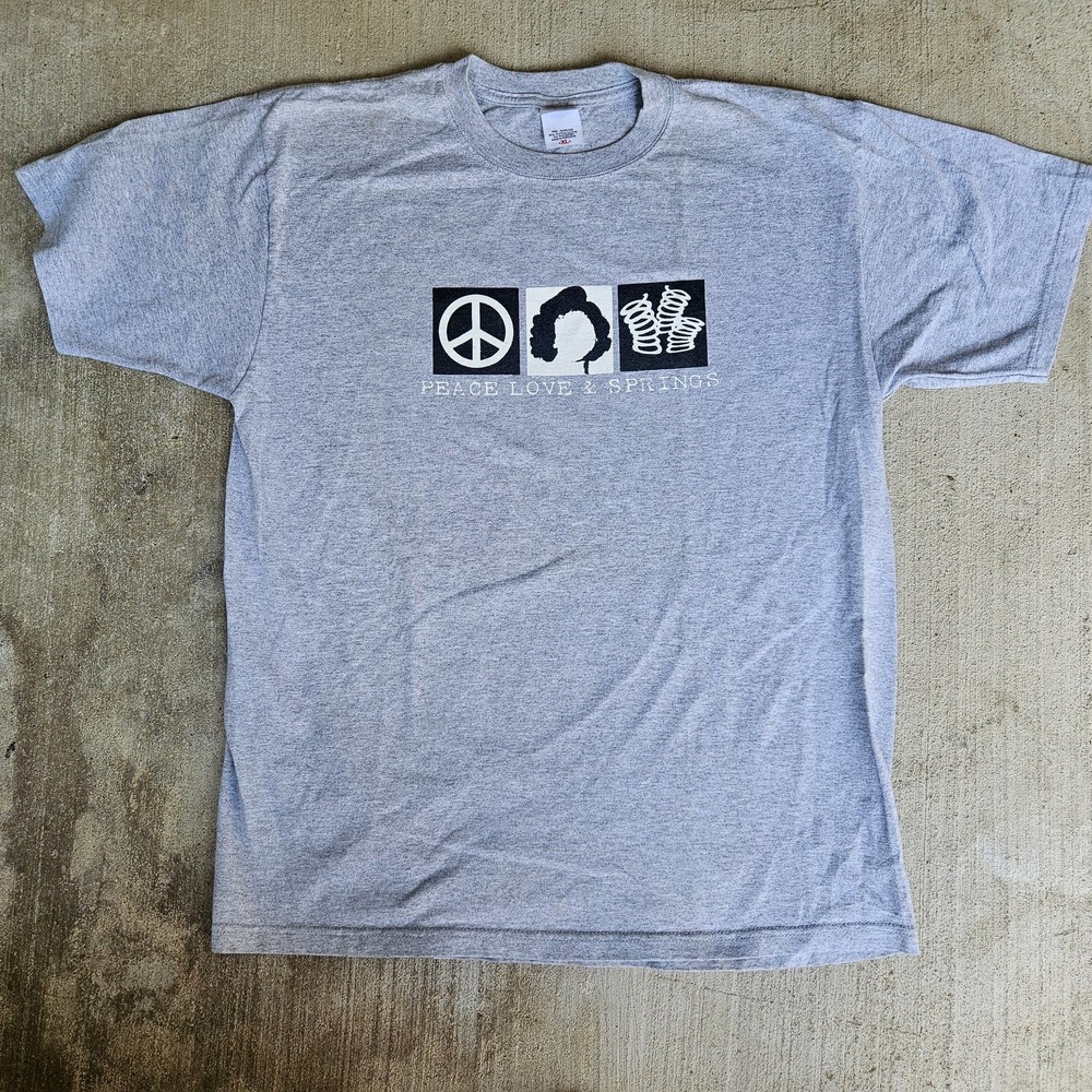 Peace Love & Springs Car Shirt XL